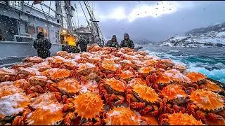 How 20,000 King Crabs Are Caught & Processed Daily &ndash; Shocking Seafood Industry Secrets!