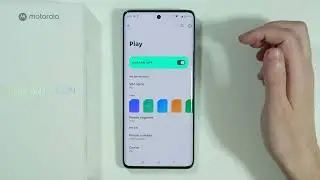 Motorola Edge 60 Fusion: как включить/выключить роуминг мобильных данных
