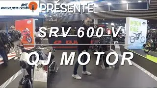 QJ MOTOR SRV 600V salon moto lyon #motocustom #motard #biker#passionmoto
