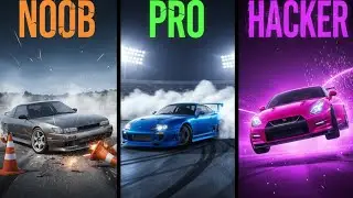 FR Legends: Drift King! 👑 (noob vs pro vs hacker)
