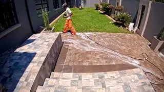 Starke Pressure Washing - Driveway and Paving Clean