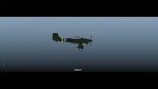 junkers ju-87 test in maya
