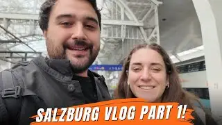 Salzburg Vlog Part 1 | Yolculuk, Mirabell Bahçeleri ve Şehir Sokakları