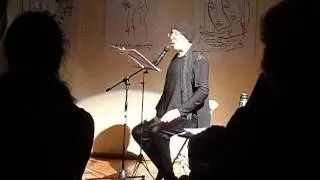 Pedro Lemebel y el ministro de cultura (Cruz-Coke)