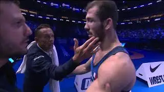 BRONZE FS - 74 kg: D. KAISANOV (KAZ) v. Z. KHADJIEV (FRA)