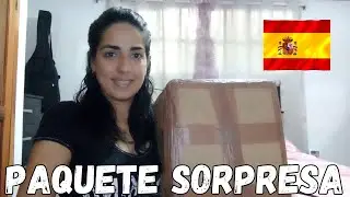 Me SORPRENDEN desde ESPAÑA. Abriendo un PAQUETE ESPECIAL. @españa #orihime327 #sorpresa