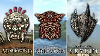 Morrowind vs. Oblivion vs. Skyrim - Shields Comparison