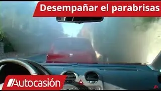 C&oacute;mo desempa&ntilde;ar el parabrisas del coche