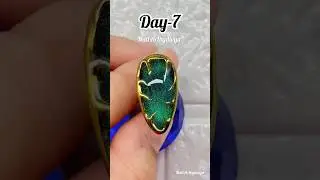 Inbuilt chrome Nails #inbuiltchromenails #koreannails #nailartbydivya #shortsfeed #nailart #nailart
