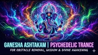 Ganesha Ashtakam | Psychedelic Trance for Obstacle Removal, Wisdom & Divine Awakening