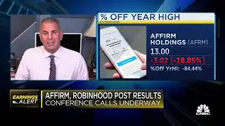 Affirm Cutting it's Full Year Forecast | Guy Adami on CNBC's Fast Money