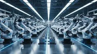 Industrial Robots Working in Perfect Sync | Mega Factory Automation