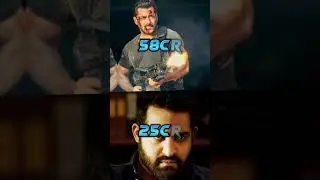 TIGER 3 💜❤️ VS JANATHA GARAGE 💛❤️ ll 5 day collection 🥵🔥ll #salmankhan #ntrjr #shorts #viral #tiger3
