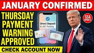Social Security January Payment Update &ndash; Urgent Final Deposits for Seniors & Retirees