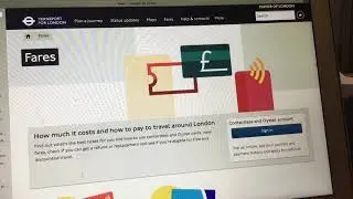 How to use TfL.gov.uk (please read description