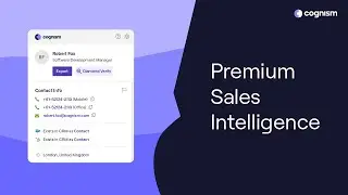Cognism Refresh - Accelerate B2B Lead Generation using Fresh, Compliant Data