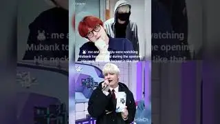 Soobin imitating Hueningkai tilted head at Special MC in Mubank #tomorrowxtogether #hueningkai