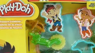 Treasure Creations Jake and the Never Land Pirates Play-Doh Creaciones de Tesoros