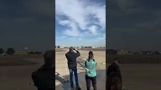 SOUND UP! B-25 takeoff at @LoneStarFlightMuseum Jan 24