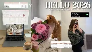 HELLO 2026 🏡 home reset, budgeting for the month, groceries + running errands