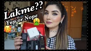 Lakme One Brand Makeup Tutorial | Using Indian Brand For the First Time | First Impression Worth it?