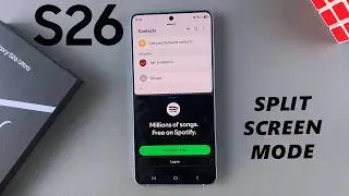 How To Use Split Screen On Samsung Galaxy S26/S26 Ultra