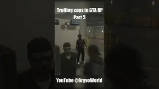 Trolling cops in GTA RP part 5 #shorts  #gta #fivem #glitchmoments #gtarp #police
