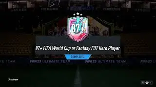 87+ FIFA WORLD CUP OR FANTASY FUT HERO PLAYER PICK SBC! FIFA 23