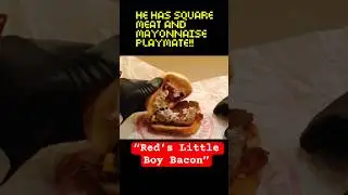 Hungry robot reviews Wendy's Jr.  Bacon Cheeseburger