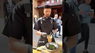 Cooking Georgian Salad at Bevri Palo Alto