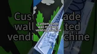 custom made mini wall mounted vending machine