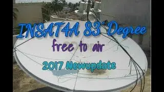 Insat4a 83 degree east full scan fta