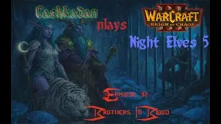 Warcraft 3: Reign of Chaos  Episode 32 - Brothers In Blood (Night Elf Campaign Mission 5)