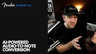 Преобразование аудио в ноты с помощью ИИ в Fender Studio Pro | Fender Studio
