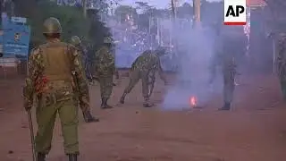 Clashes in Kawangware area of Nairobi and protests in Kisumu