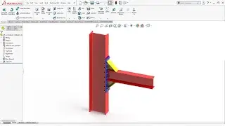 SolidWorks Weldment Tutorial | Bolted Structure