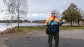 Raahessa 28.10.2025 tiistaina olen t&auml;&auml;ll&auml; p&auml;in tulossa kohti torni taloa ja olen..
