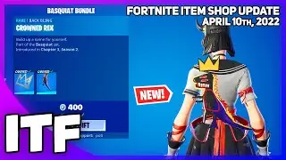 Fortnite Item Shop *NEW* BASQUIAT BUNDLE! [April 10th, 2022] (Fortnite Battle Royale)