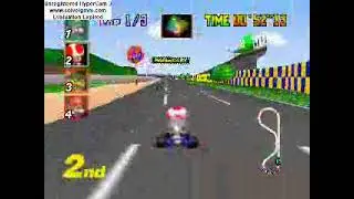 luigi circuit gameplay mk64