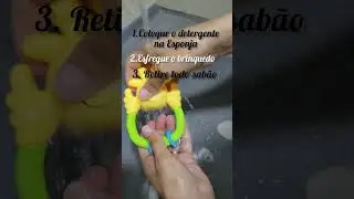 como higienizar os brinquedos das crian&ccedil;as.