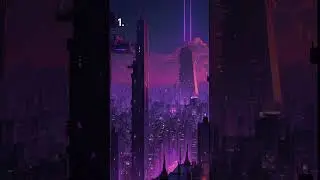 Choose a futuristic city. #chooseone #aesthetic #2020 #nostalgia #vibes #foryou #futuristic #city