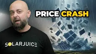 Solar Panel Price CRASH!  Will they keep FALLING 2024? Juice News EP8