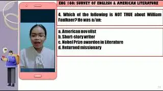 BLEPT Review 2021 | Survey of English and American Literature