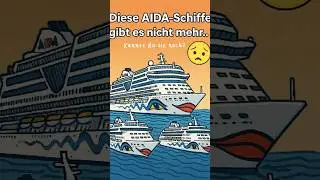 AIDA Schiffe, die es nicht mehr gibt 😢 | AIDAcara, Vita, Aura & Mira #aida #kreuzfahrt  #cruise