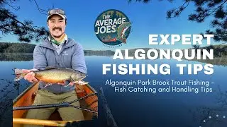 Taking a Trout Expert Fishing in Algonquin Park - Brook Trout Tips