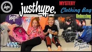 Just HYPE clothing MYSTERY box! unboxing of boys & girls hoodies, tees, watch covid mask Darcie Arlo