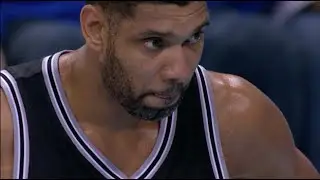 Tim Duncan (Age 40) Defense vs Thunder - 2016 NBA WCSF