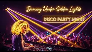 Dancing Under Golden Lights | Best Euro Disco Party Night DJ Mix 80s Classic Retro Hits