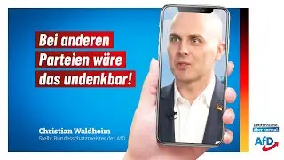 Bei anderen Parteien w&auml;re das undenkbar!