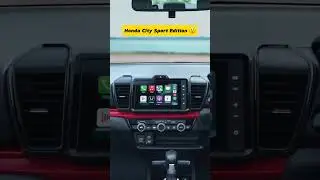 Honda City Sport 2025 / Black Edition Launched 2025 🚘 #hondacitysport